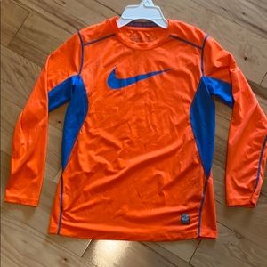 Nike pro combat fitted shirt